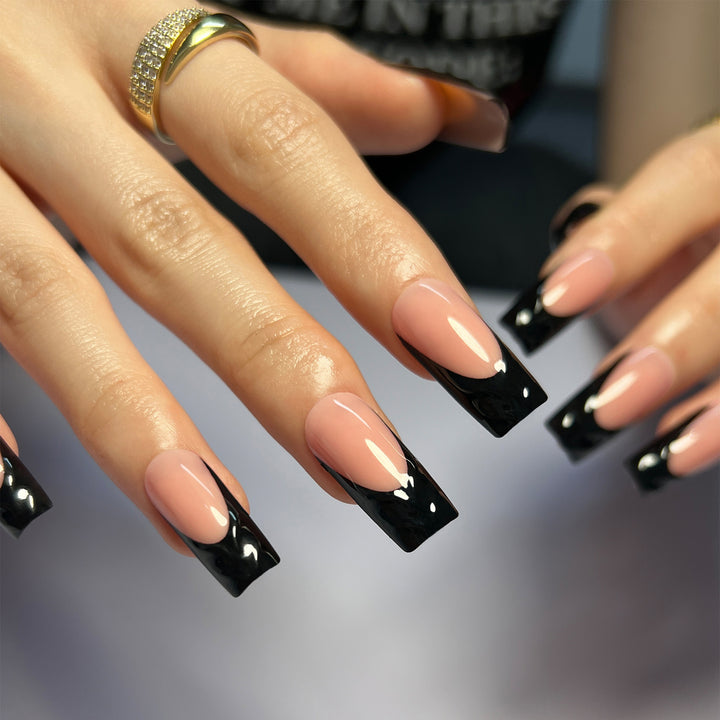 Artistic gel nails with modern color gradients and elegant tips Bowlift