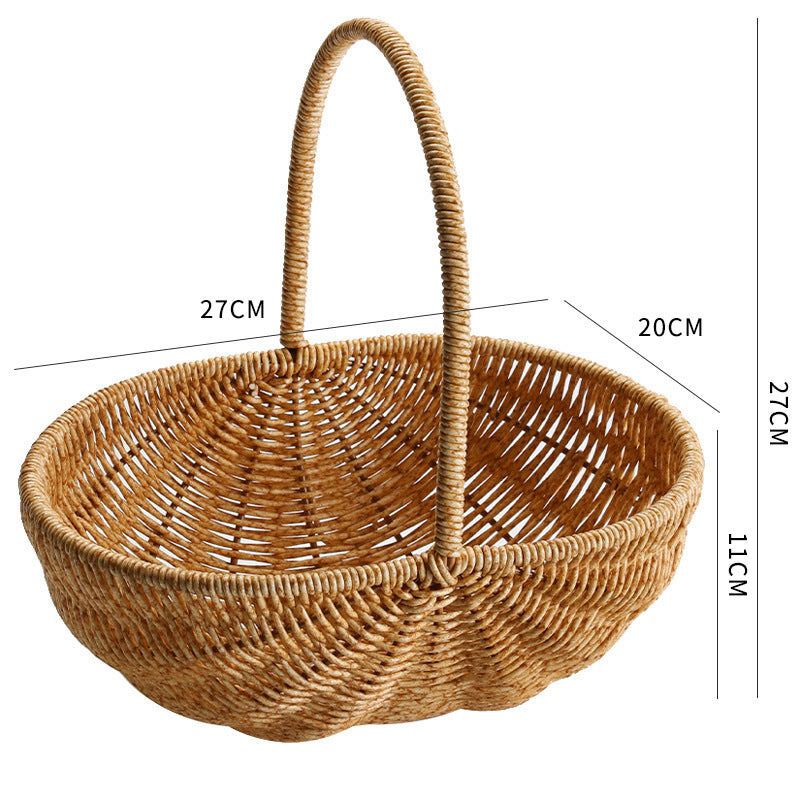 Woven Storage Basket Bowlift