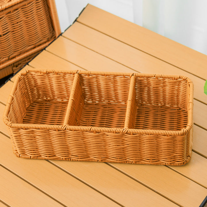 Multipurpose Woven Storage Organizer Bowlift