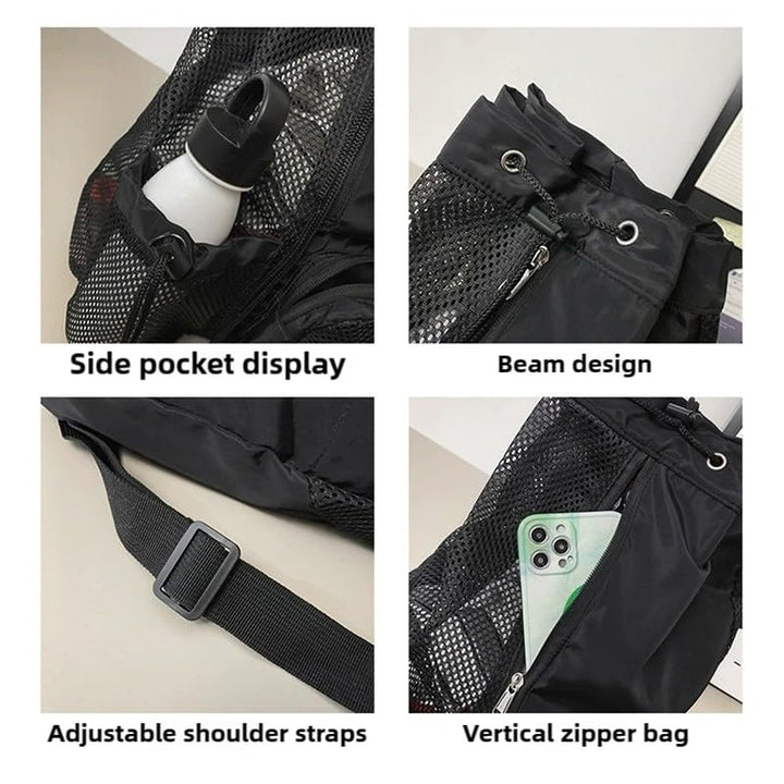 Sporty Mesh Backpack Bowlift