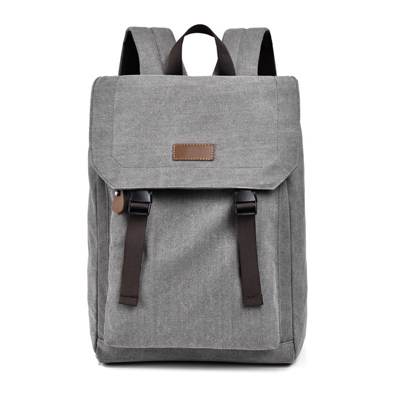 Vintage Style Canvas Backpack Bowlift