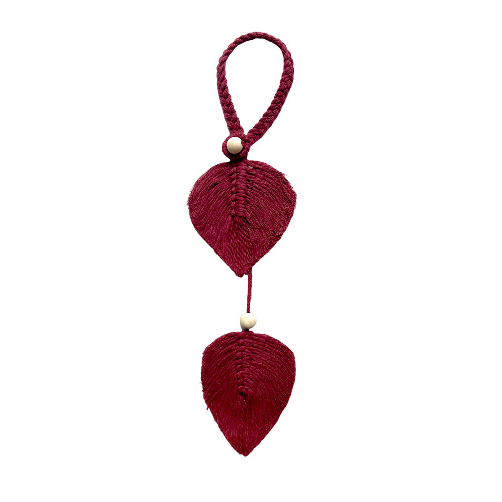 Decorative Leaf Keychain Bowlift
