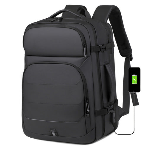 Backpack with multifunctional compartments Bowlift