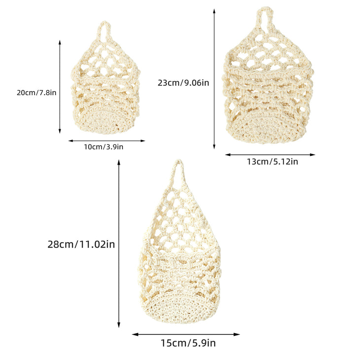 Macrame Flower Basket Bowlift