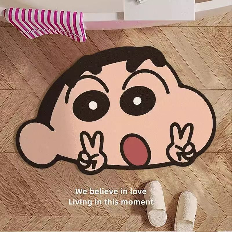 Cartoon Character Themed Floor Mat