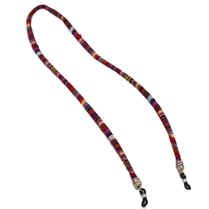 Colorful Woven Eyewear Chain Bowlift