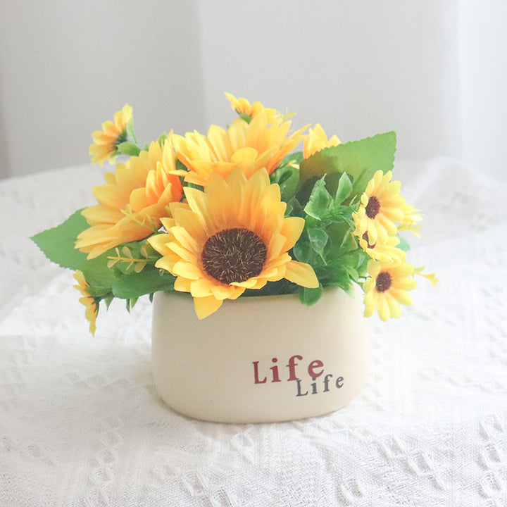 Decorative Faux Flower Bouquet