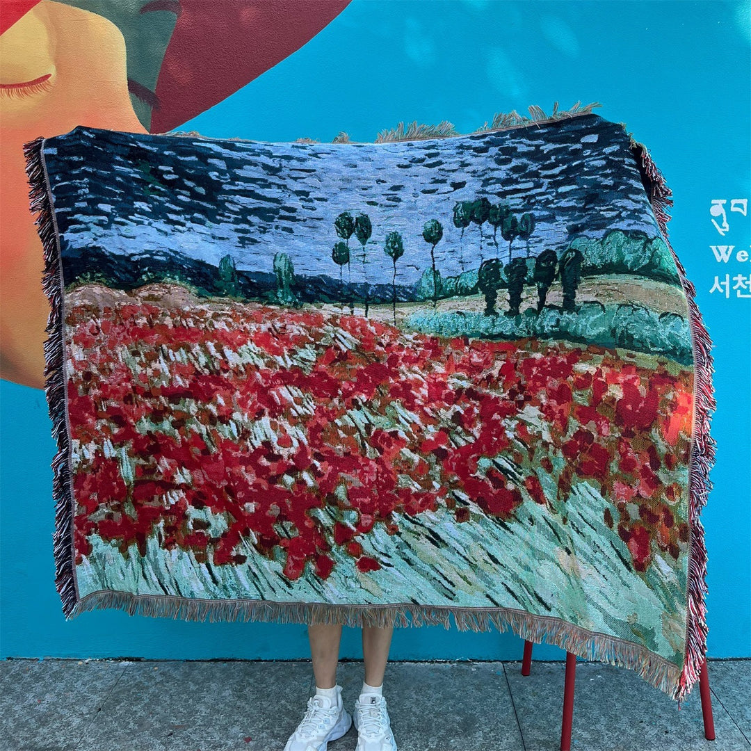 Artistic Tapestry Blanket