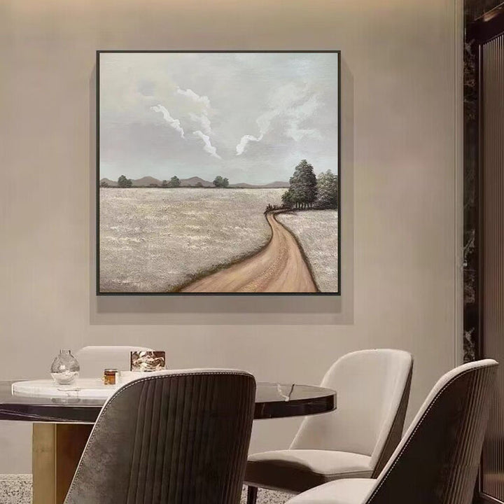 Rustic Landscape Canvas Artwork
