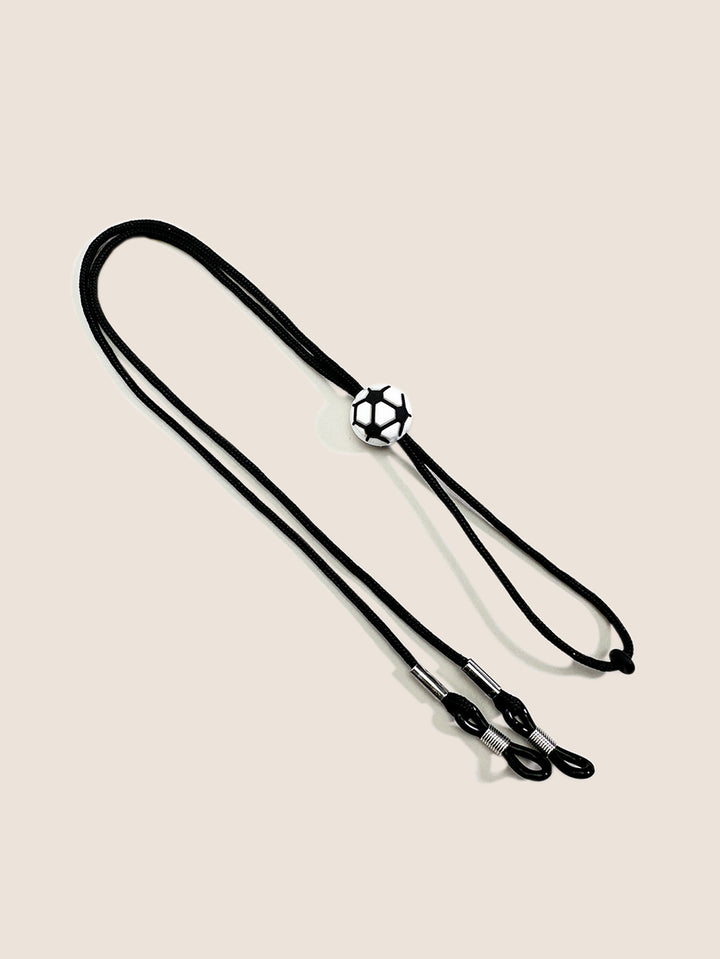Adjustable Soccer-Themed Eyewear Strap Bowlift
