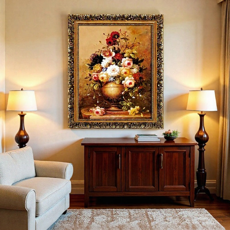 Classic Floral Wall Art Print