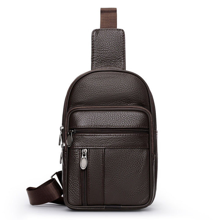 Minimalist Leather Sling Bag