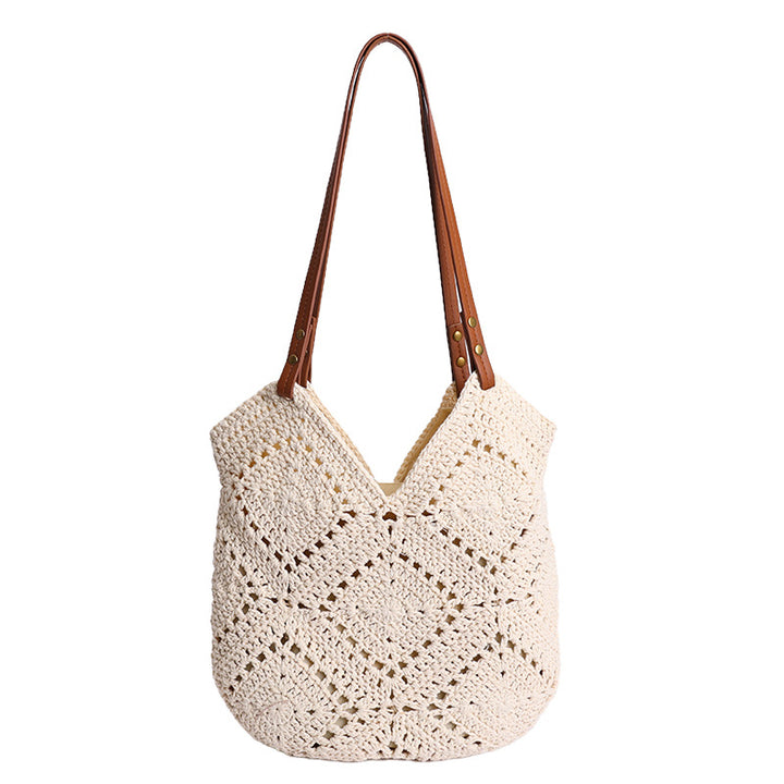 Handcrafted Macrame Shopper Bag Bowlift