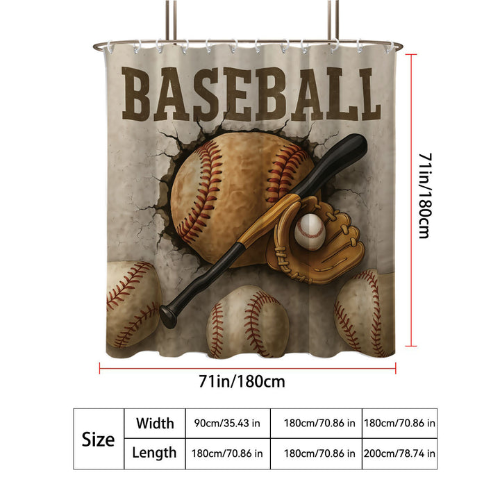 Artistic Shower Curtain Bowlift
