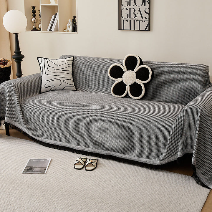 Textured Woven Throw Blanket