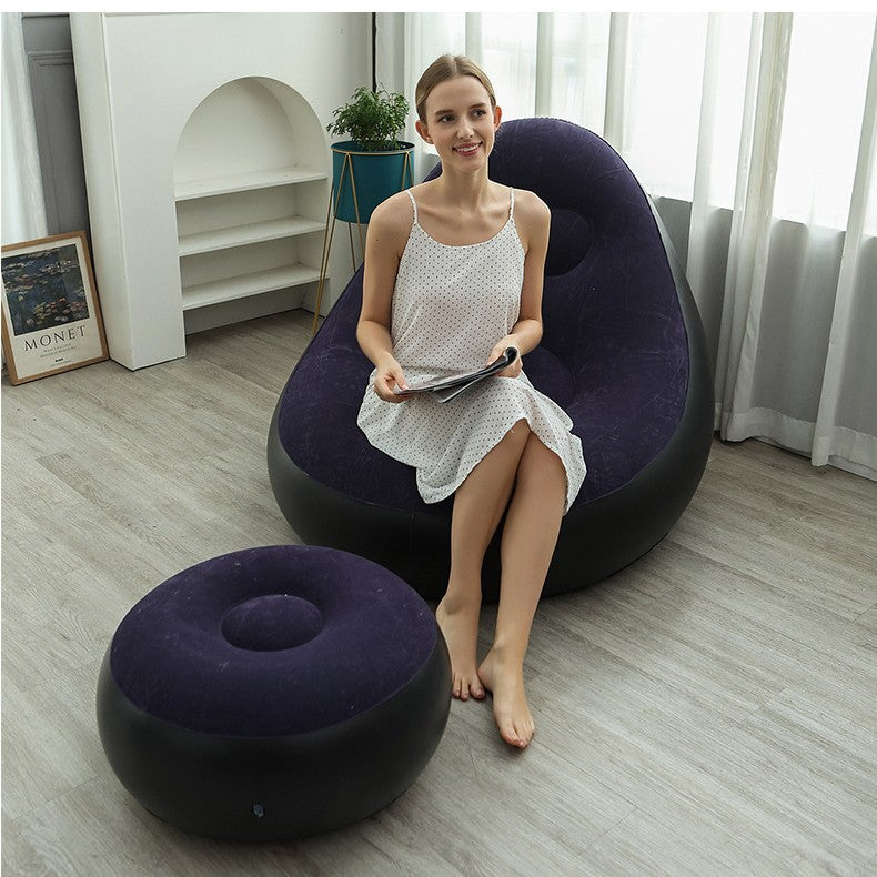 Women's Inflatable Comfort Sofa with Ergonomic Backrest Bowlift