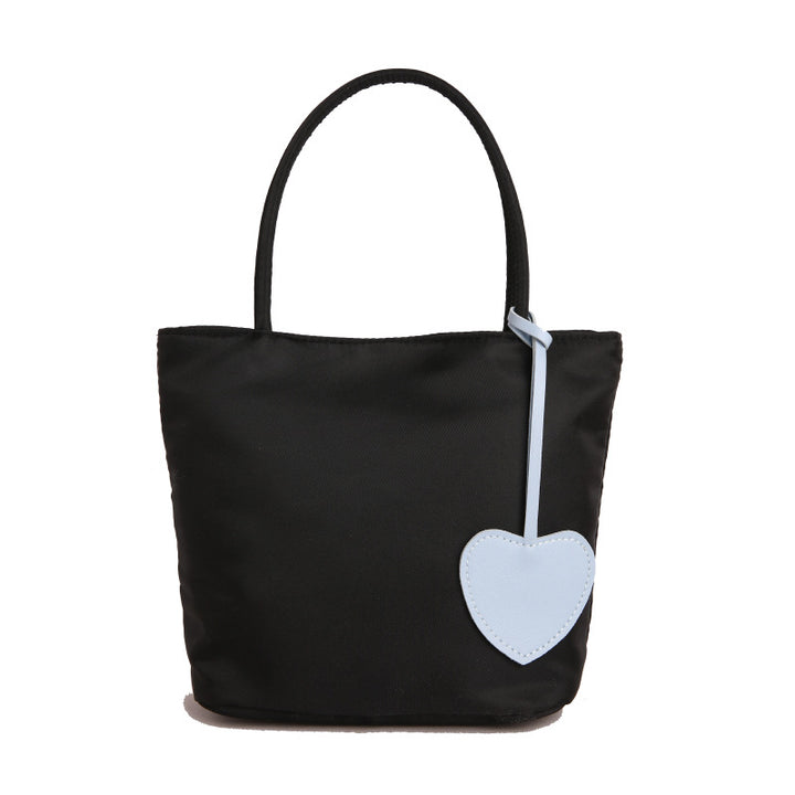 WoStylish Heart-Embellished Everyday Tote Bag Bowlift