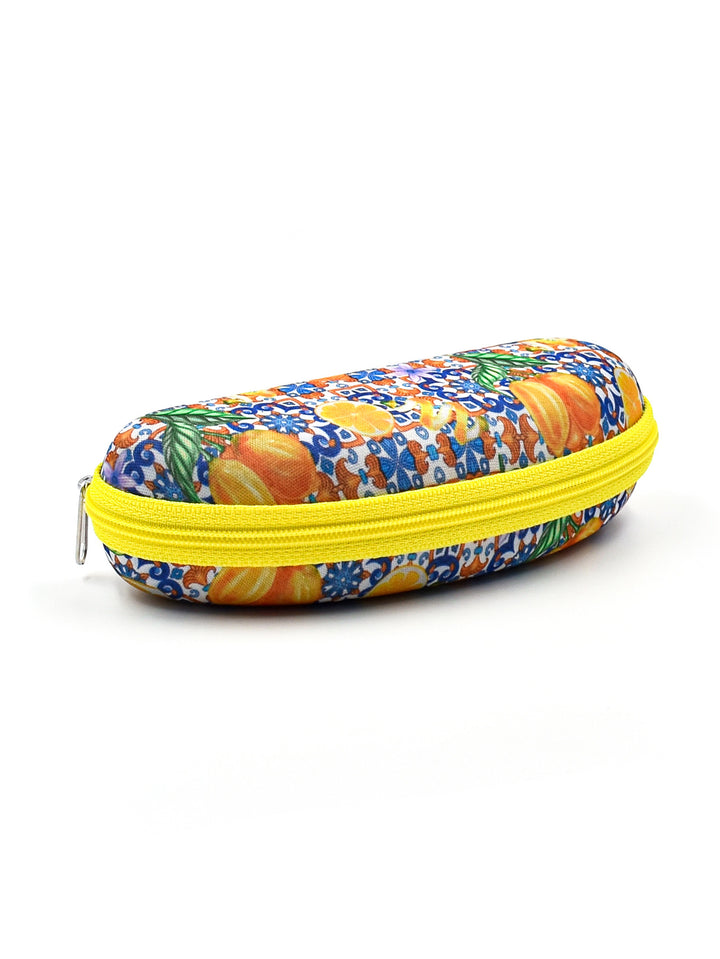 Floral Pattern Eyewear Storage Case Bowlift