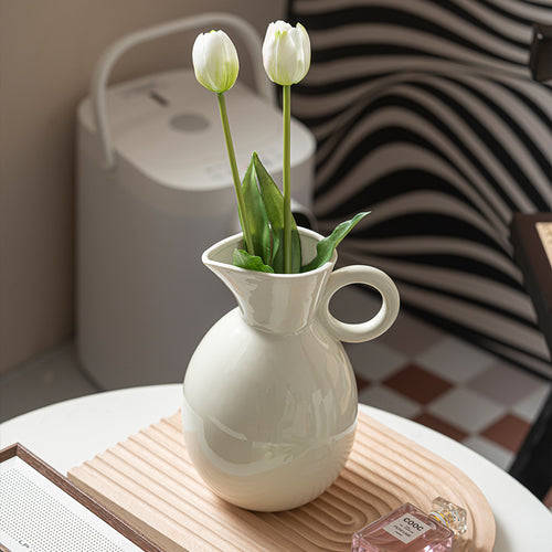 Elegant and Functional Ceramic Water Pitcher