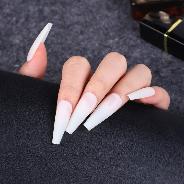 Artificial Nail Set in Trendy Neon Design Bowlift