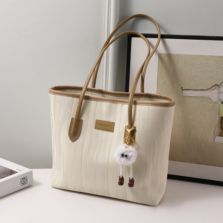 Textured Large Tote Bag Bowlift