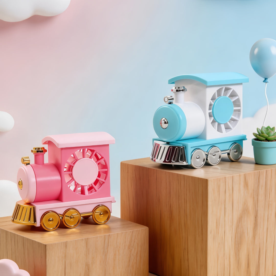 Women Toy Air Pull Locomotive Bowlift