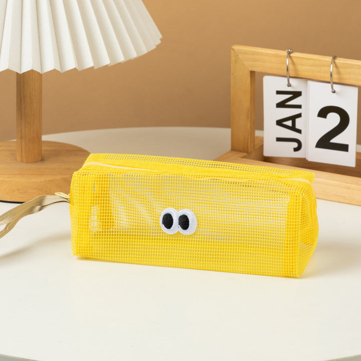 Transparent Mesh Pencil Case Bowlift