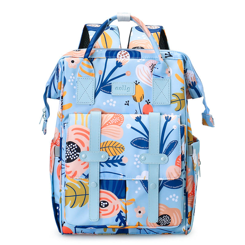 Versatile Character-Themed Baby Care Backpack Bowlift