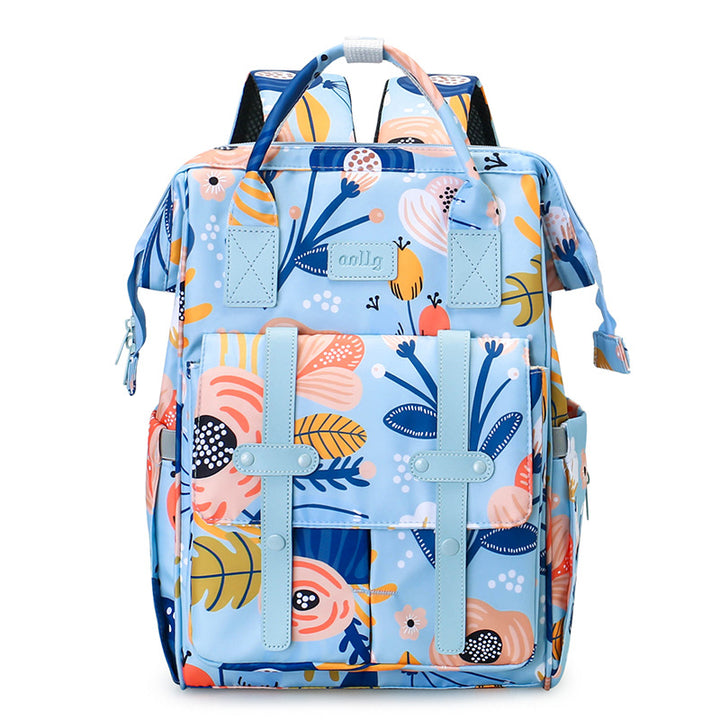 Versatile Character-Themed Baby Care Backpack Bowlift