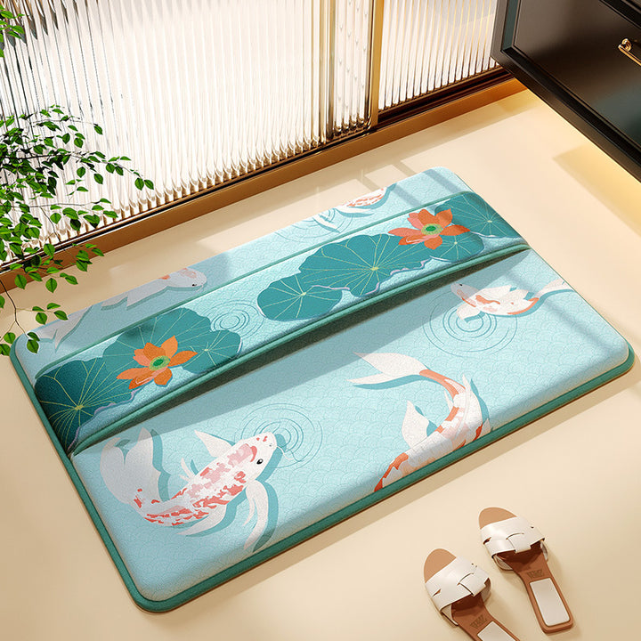 Elegant Japanese Style Floor Mat Bowlift