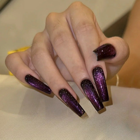 Glittery Ombre Nail Tips Bowlift