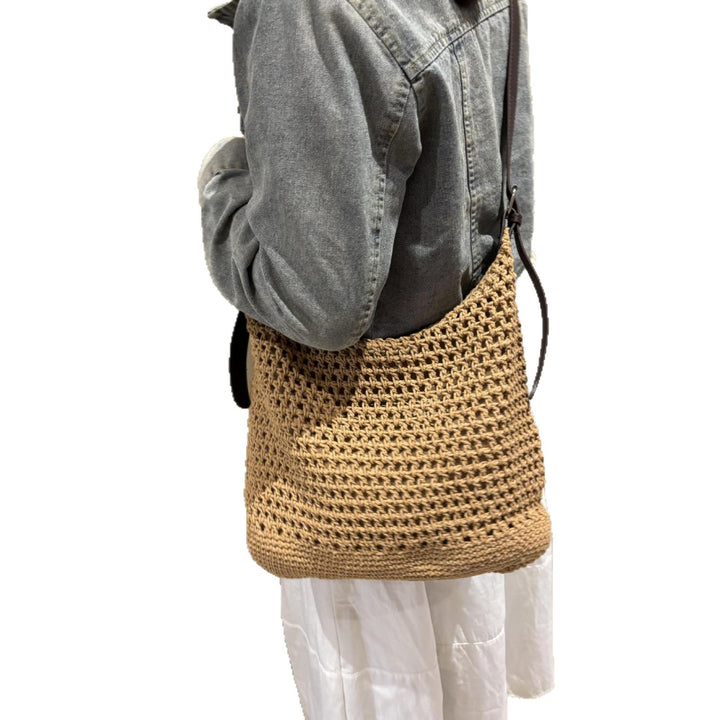 Trendy Macrame Basket Bag Bowlift