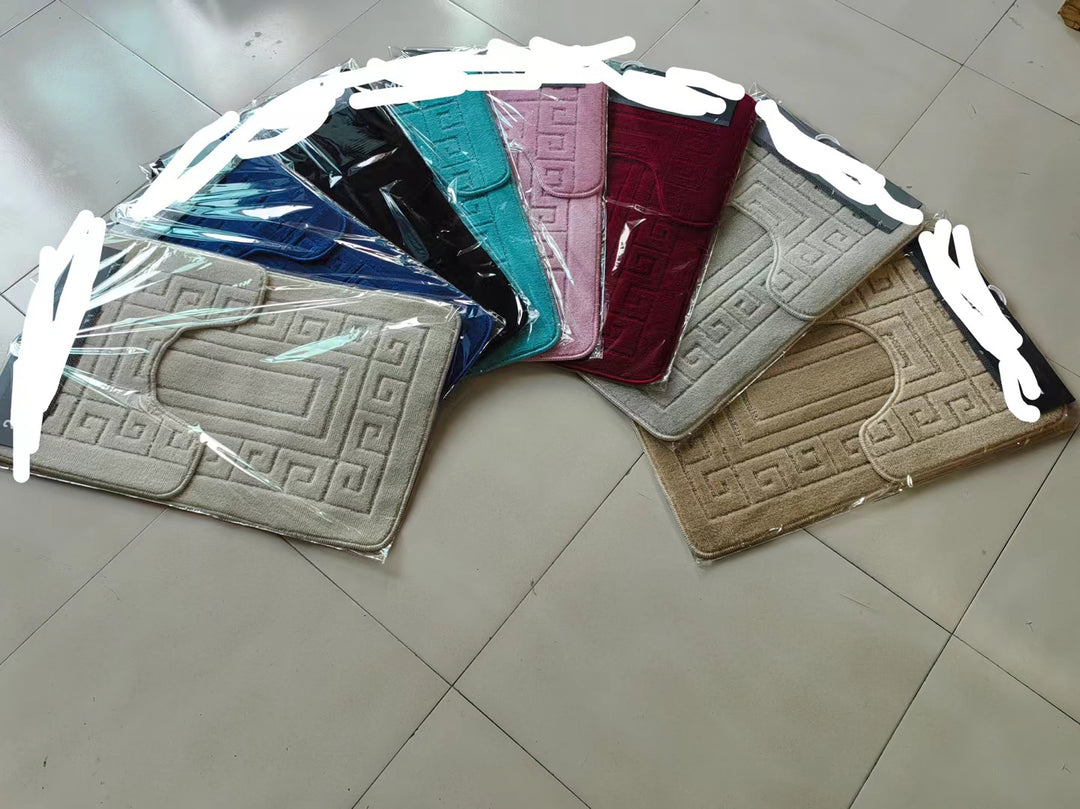 Anti-Slip Bath Mat Set Bowlift