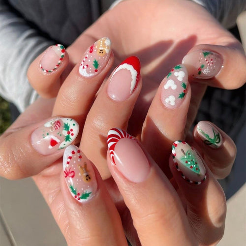 Holiday-Themed Creative Nail Art Set Bowlift