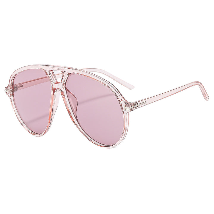 Oversized Aviator-Style Sunglasses Bowlift