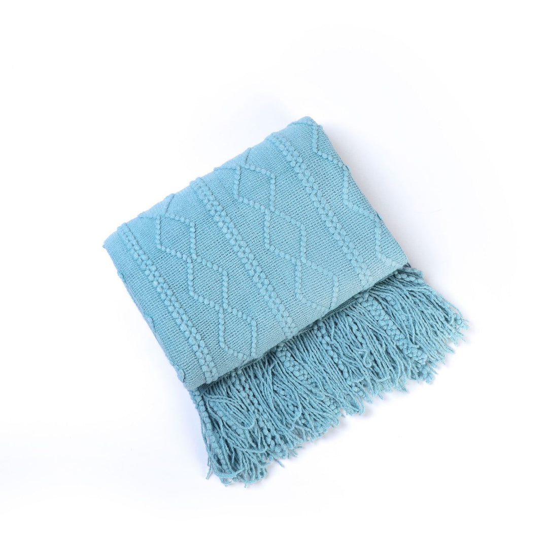 Textured Knit Scarf Bowlift