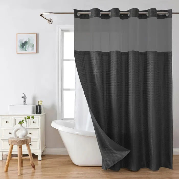 Artistic Floral Shower Curtain Bowlift