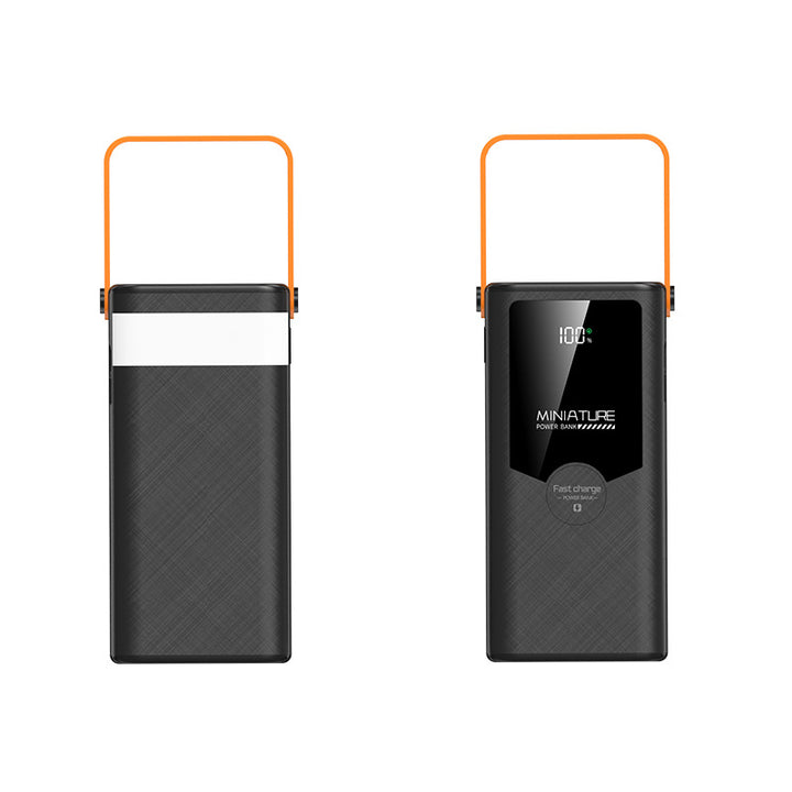 Portable Mini Powerbank with Fast Charging Function and Integrated Carrying Handle Bowlift