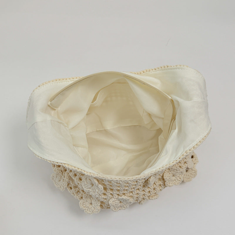 Structured Crochet Handbag Bowlift