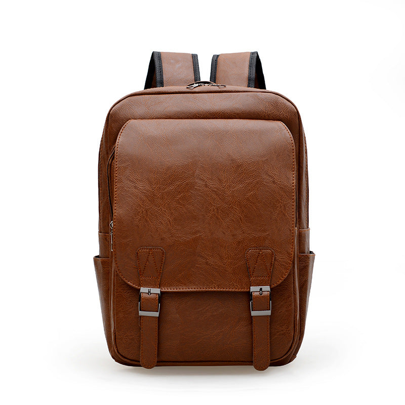 Elegant Leather Backpack Bowlift