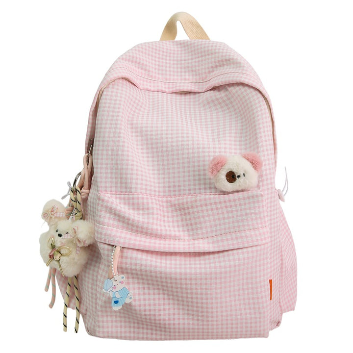 Cute Character-Embellished Backpack