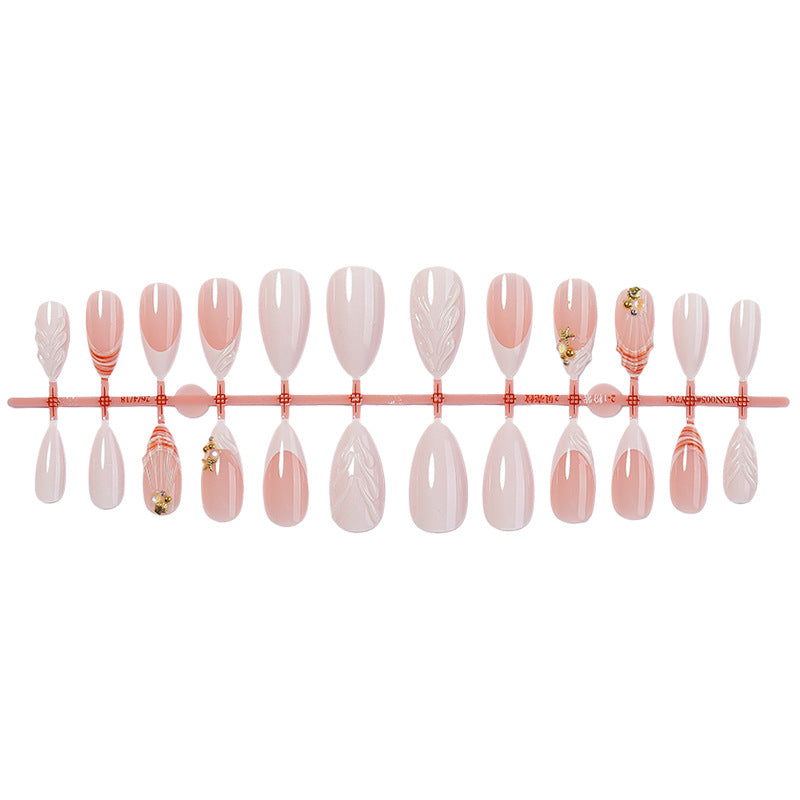 Elegant Decorative Press-On Nails Collection Bowlift