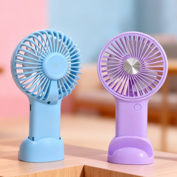 Ladies portable USB table fan with flexible tilt mechanism Bowlift