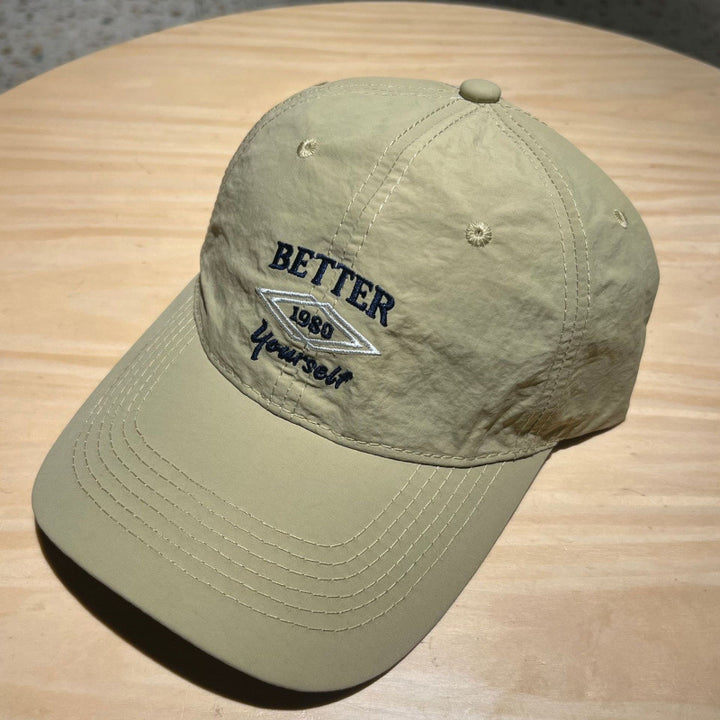 Men's Adjustable Cotton Embroidered Baseball Cap Bowlift