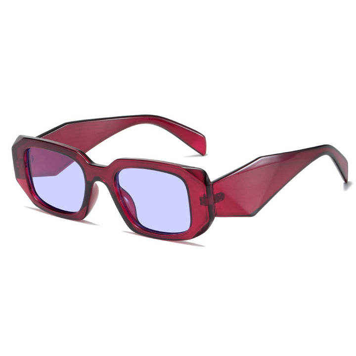 Women’s square designer sunglasses with modern accented frame Bowlift