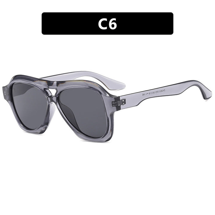 Women's fashionable sunglasses with unique design and protective UV filter Bowlift
