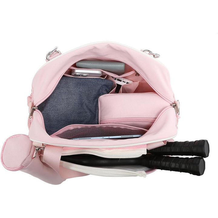 Multifunctional pickleball sports bag with insulated compartment and accessories Bowlift