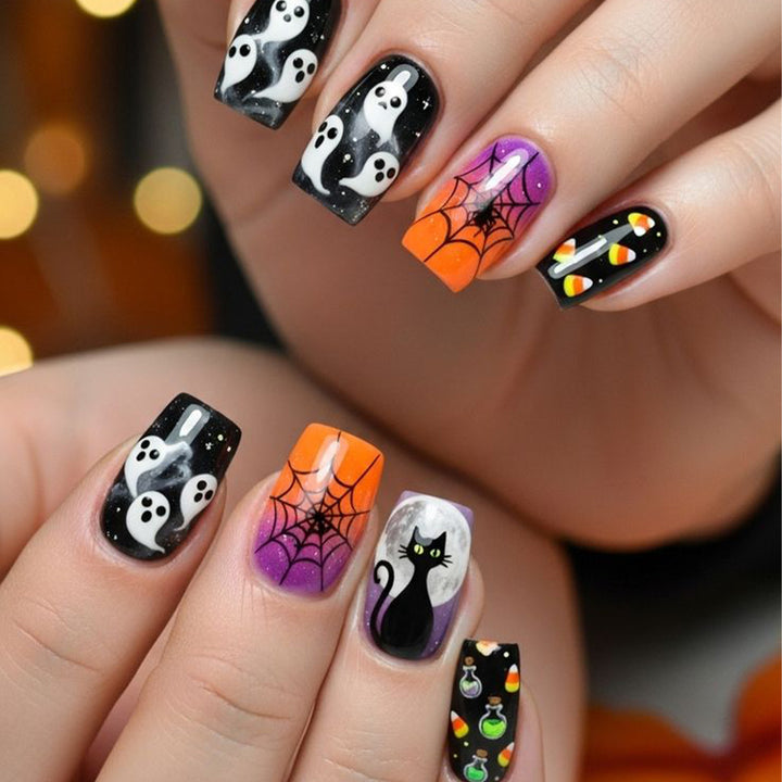 Halloween-Themed 3D Nail Art Extensions Bowlift 1789713237