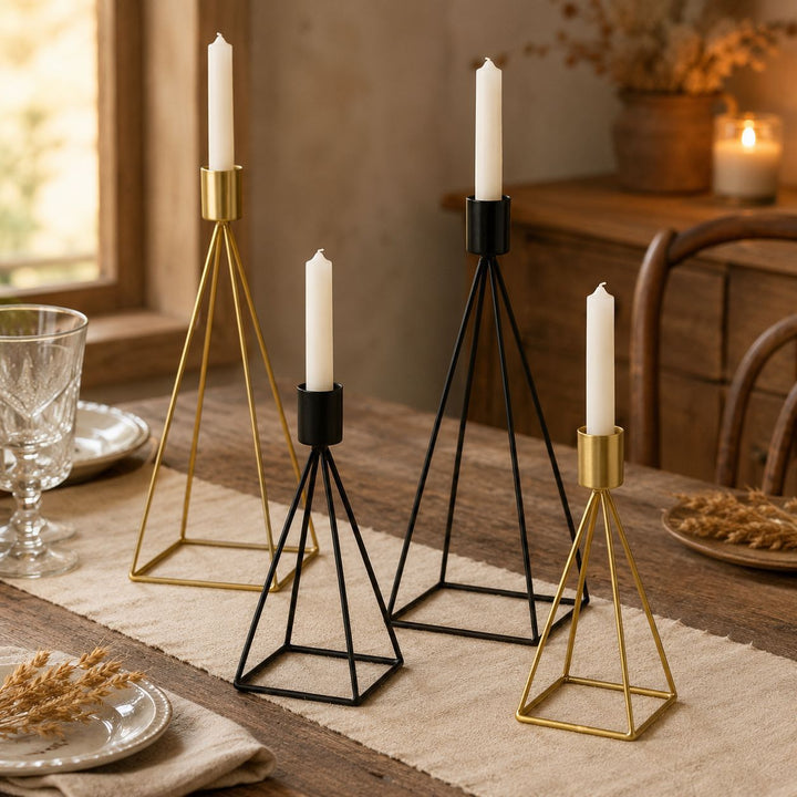 Modern Geometric Candle Holder