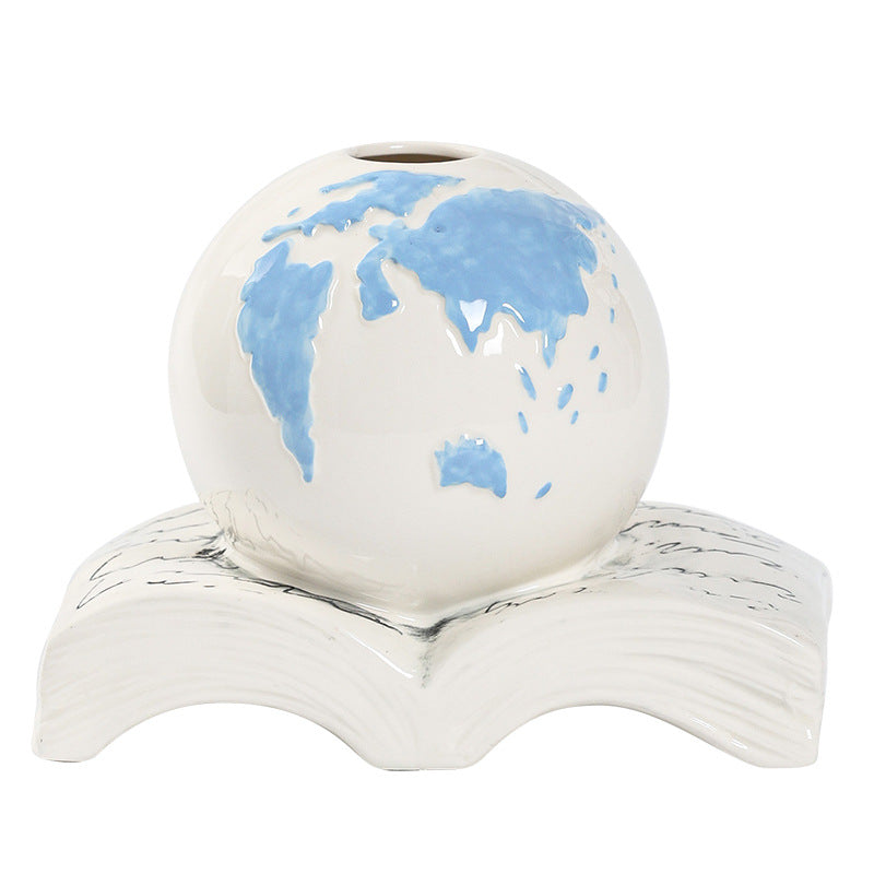 Elegant Ceramic Globe Bank Bowlift